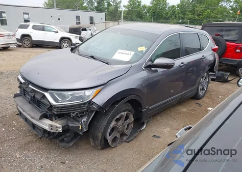 2019 Honda Cr-V Ex-L из США, поврежденный, VIN 7FARW2H81KE008127
